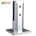 Glass Fence Fittings Polished Handrail U Shaped Stainless Steel Pipe Holder